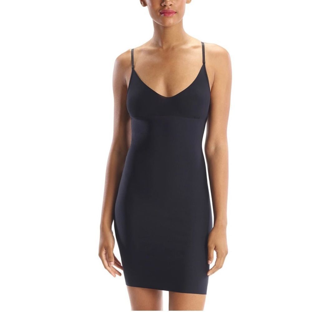 Commando Black Shapewear Slip